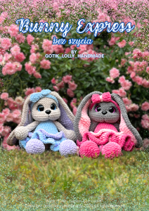 Wzór Bunny Express bez szycia