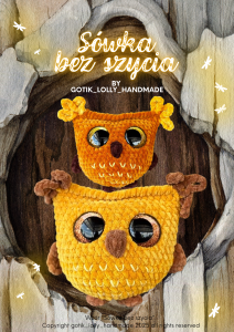 Wzór Sówka bez szycia 